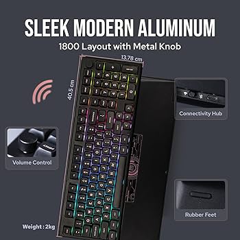 EPOMAKER Galaxy100 QMK/VIA Programmable Mechanical Keyboard
